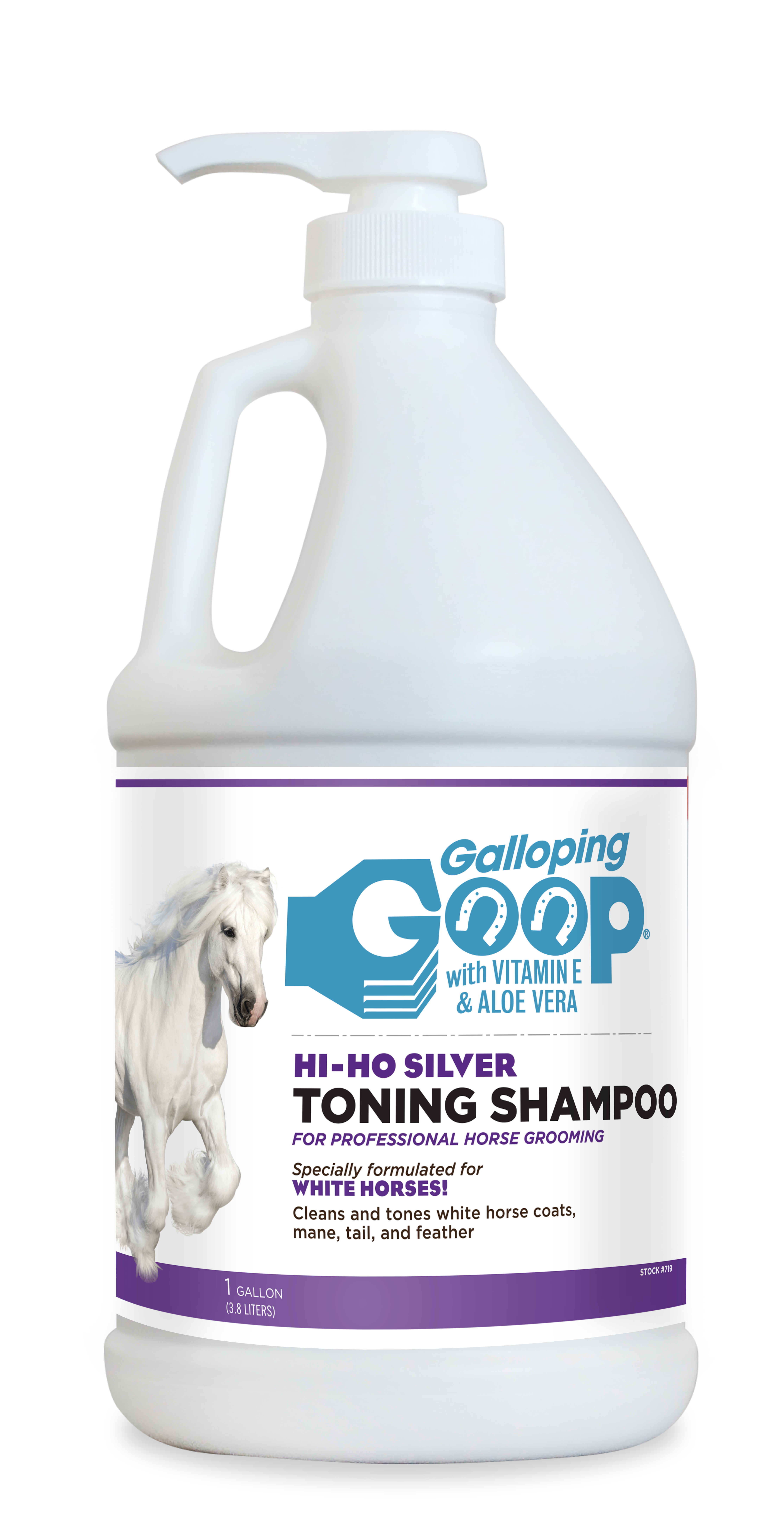 Galloping Goop HI-HO Silver Schampoo 3,8 l m pump